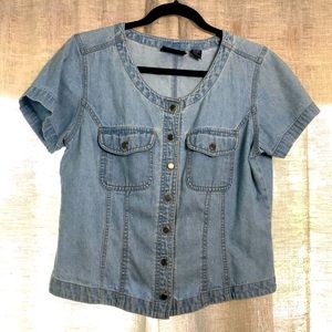 Cute Vintage Denim Shirt
